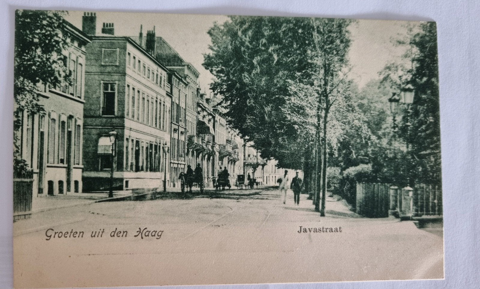170)Groeten uit Den Haag - Javastraat, Verzamelen, Ansichtkaarten | Nederland, Ophalen of Verzenden, Voor 1920, Ongelopen, Zuid-Holland