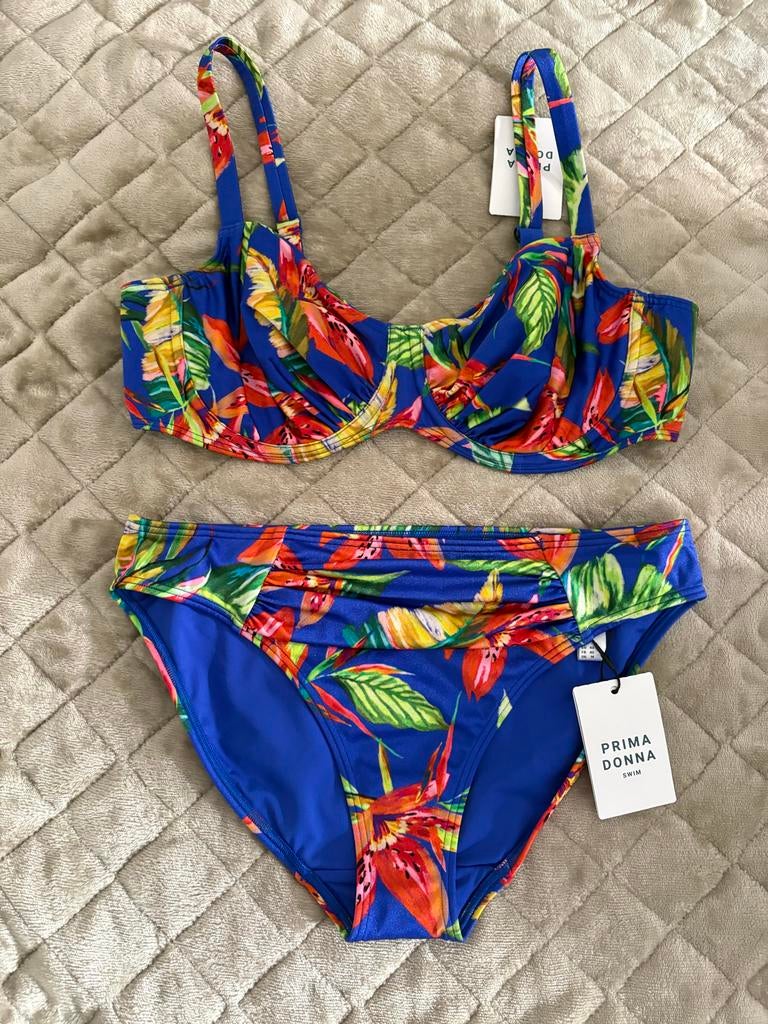 Prima Donna bikini 85 C broekje maat 40, Ophalen of Verzenden, Nieuw, Blauw, Bikini