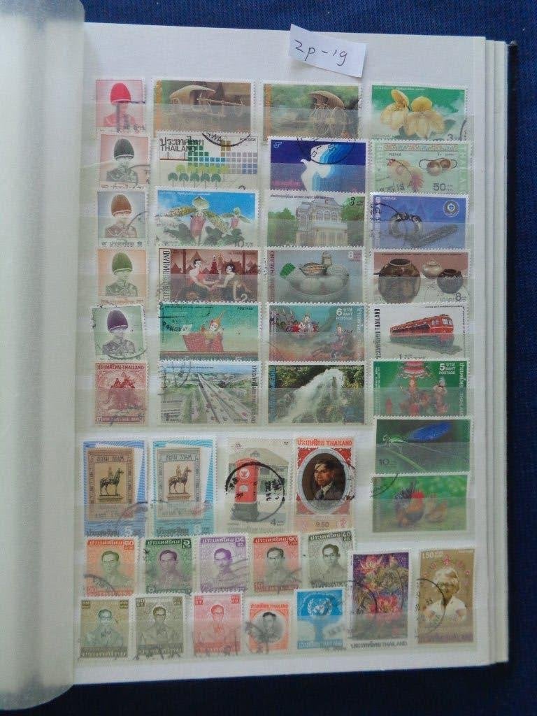 thailand - 1 album kantje (zp-19), Postzegels en Munten, Ophalen of Verzenden, Buitenland