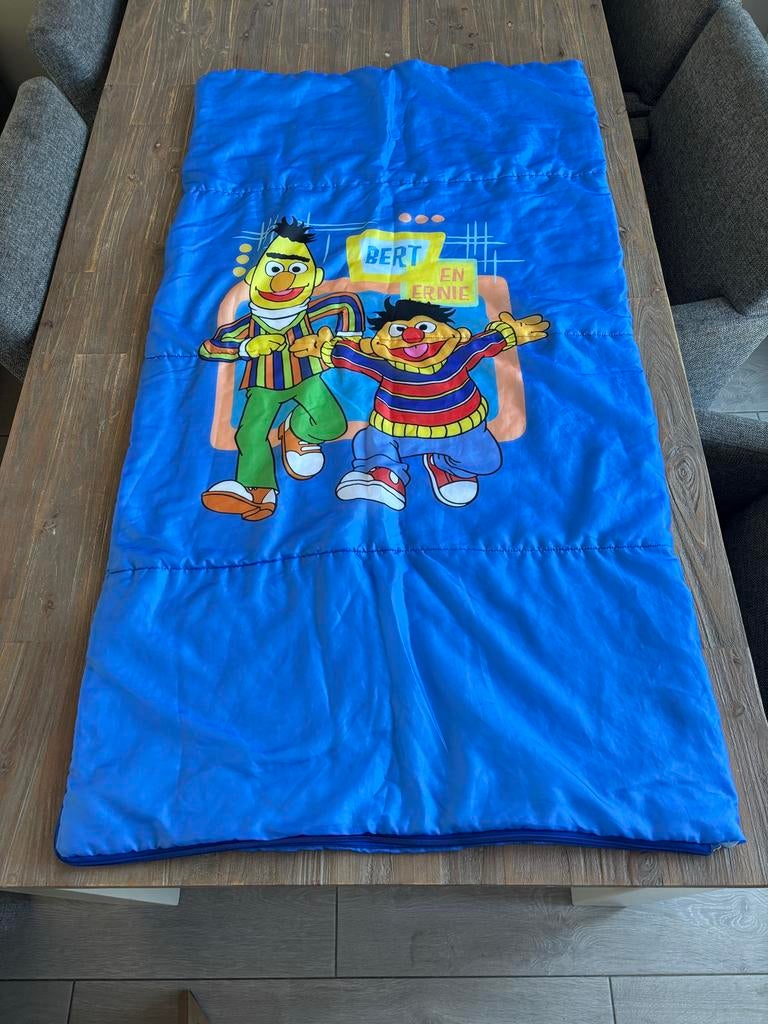 Slaapzak Sesamstraat Bert en Ernie - 140x75 cm, Ophalen of Verzenden, Gebruikt