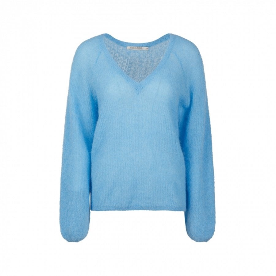 Summum V-neck alpaca sweater., Kleding | Dames, Truien en Vesten, Maat 38/40 (M), Summum Woman, Blauw, Nieuw