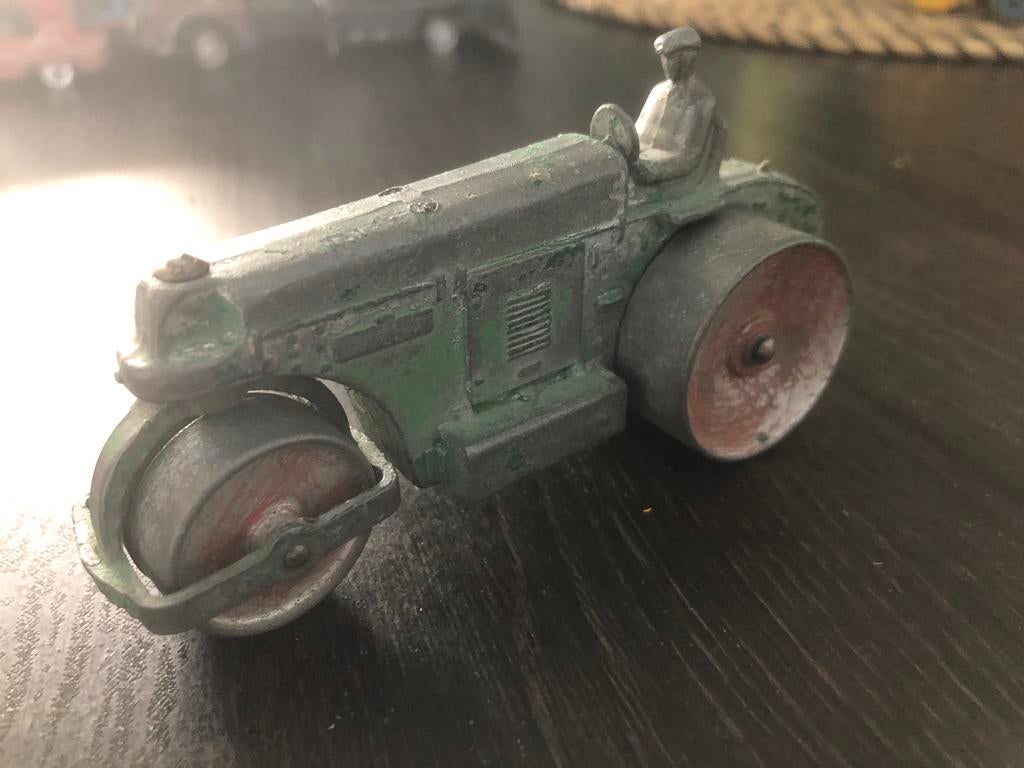 1:43 Oude Aveling Barford Wals Dinky Toys, Ophalen of Verzenden, Gebruikt, Tractor of Landbouw, Dinky Toys
