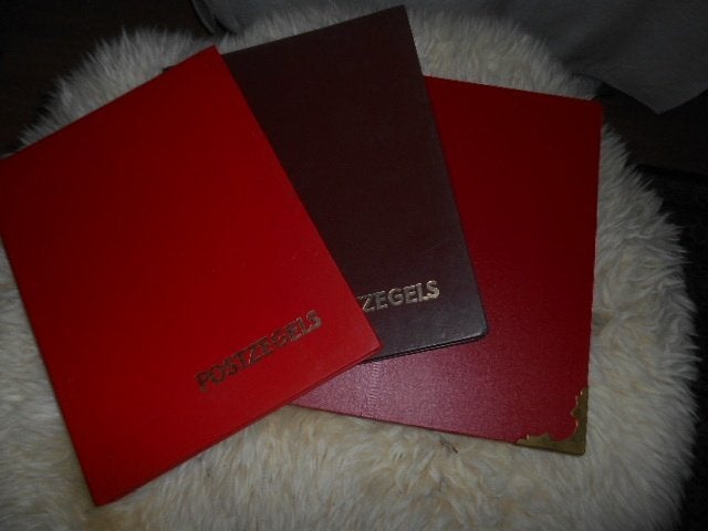 3 lege gebruikte stokboeken, Postzegels en Munten, Postzegels | Volle albums en Verzamelingen, Ophalen of Verzenden, Buitenland