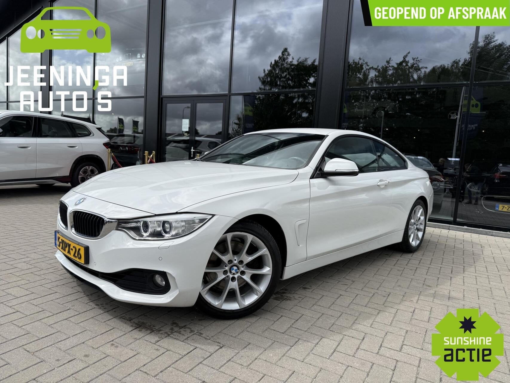 BMW 4-serie Coupé 428i Executive|Msport|Clima|PDC|Navi|NAP, Auto's, Automaat, 745 kg, Gebruikt, 1445 kg