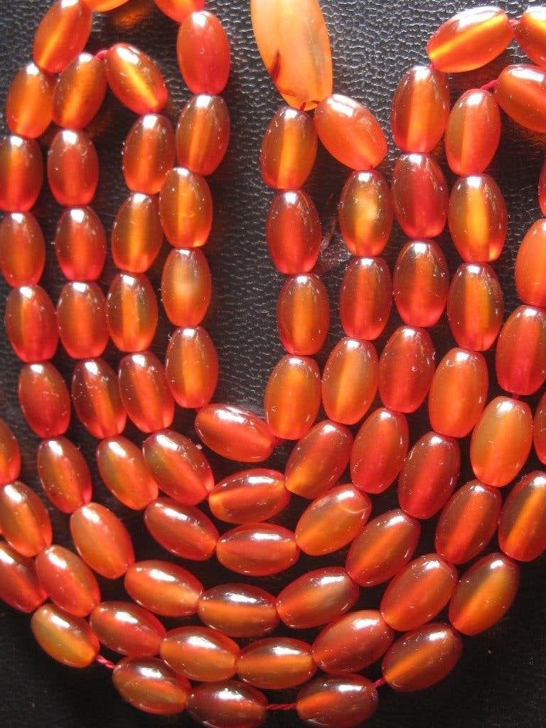 Carneool ketting 80 cm zeer mooie kwaliteit, Ophalen, Zo goed als nieuw, Steen of Mineraal, Met edelsteen