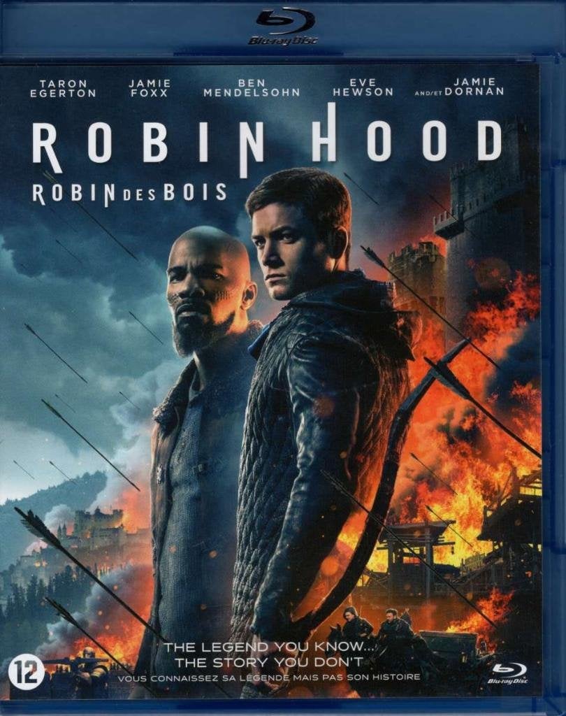 Robin Hood (2018, Taron Egerton/Jamie Foxx) - NL uitgave, Verzenden, Info@belgafilms.be, 14 Avenue du Japon, 1420 Braine-l'Alleud, België