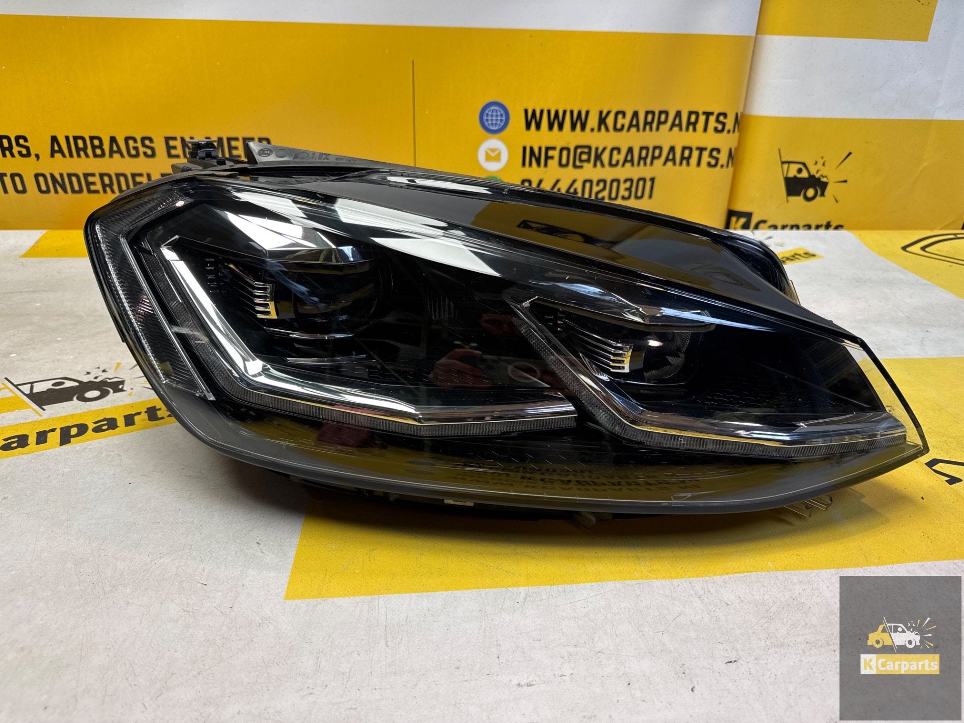 VW GOLF 7 FACELIFT VOLLED KOPLAMP RECHTS R 5G1941060D COMPLE, Auto-onderdelen, Verlichting, Info@fabrikant.eu, Ophalen of Verzenden