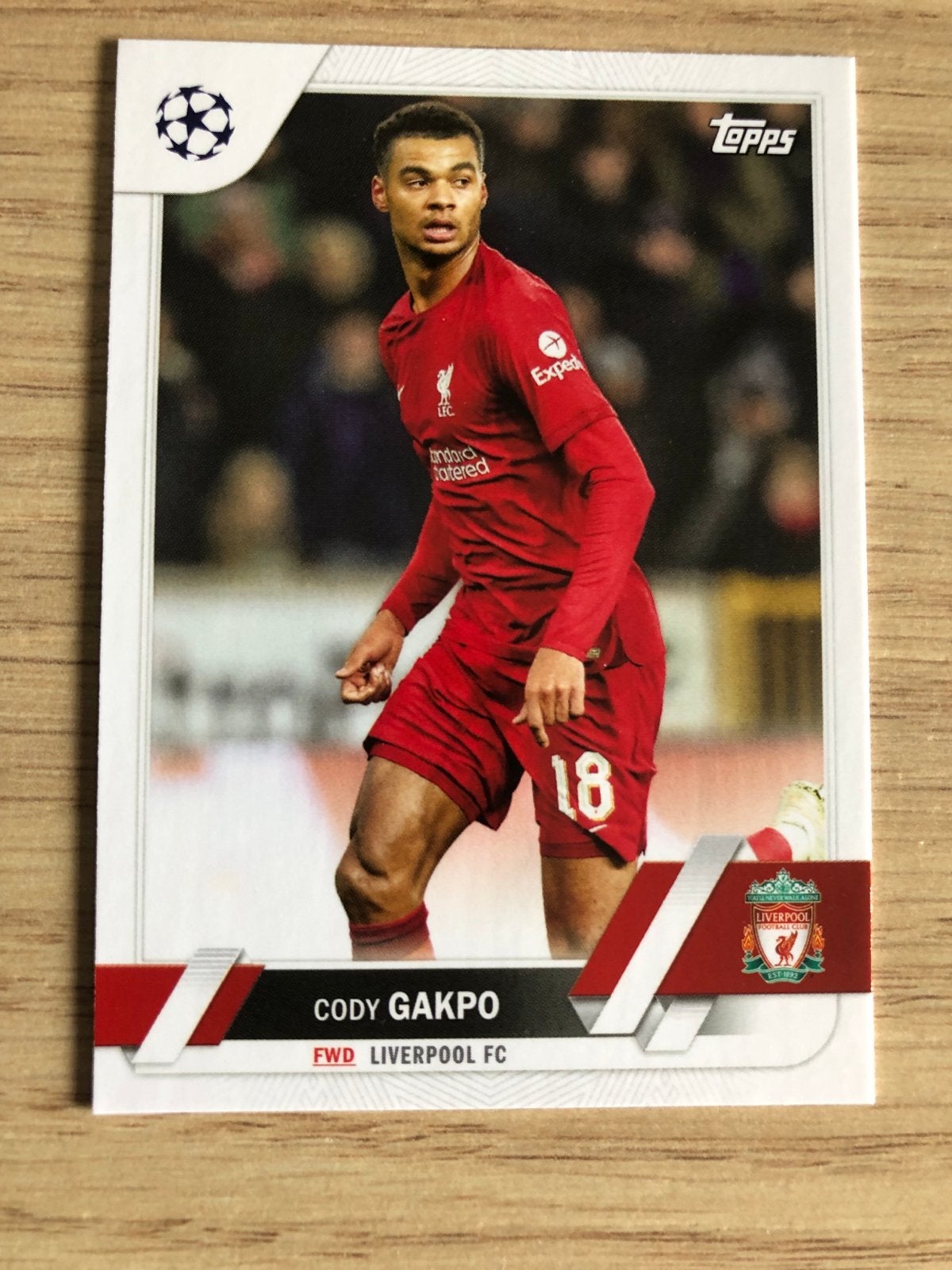 Panini voetbalplaatjes collectie Cody Gakpo, Ophalen of Verzenden, Zo goed als nieuw, Buitenlandse clubs, Spelerskaart