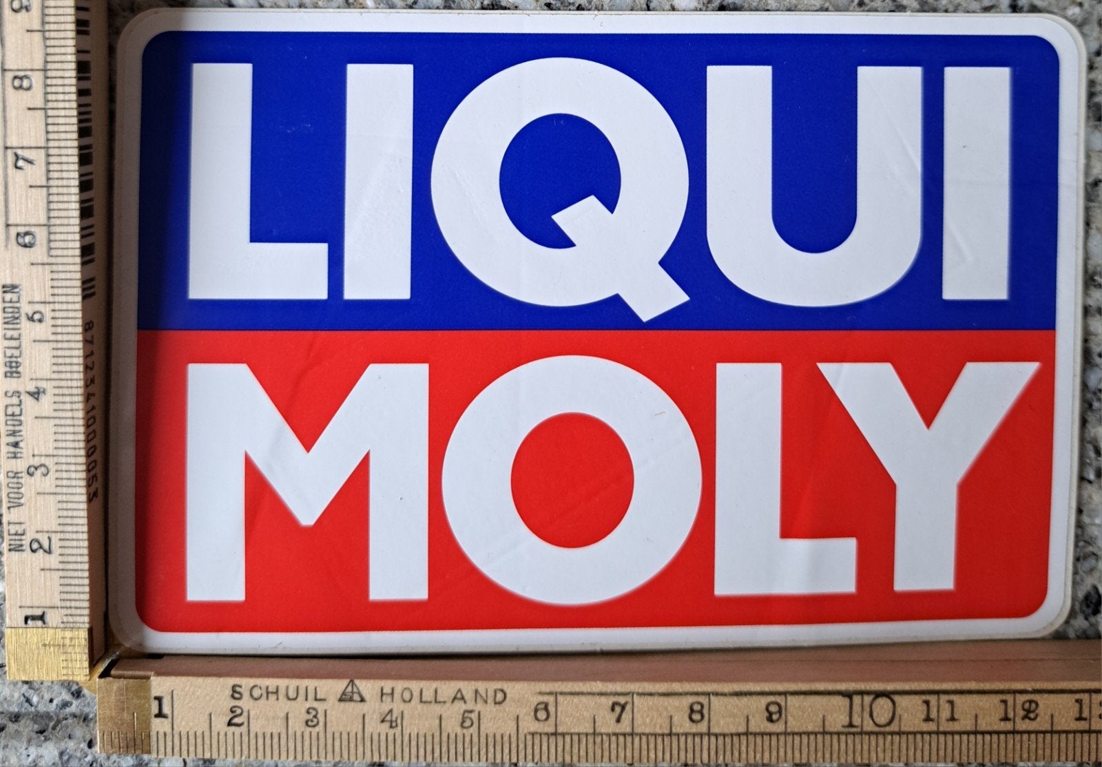 Mooie stickers Liqui Moly motoroliën, smeermiddelen