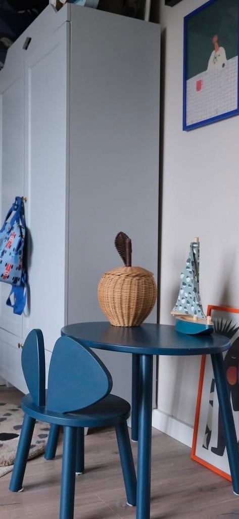 Nofred Bureau en Stoel - Kindermeubelset, Ophalen, Zo goed als nieuw, Tafel(s) en Stoel(en)