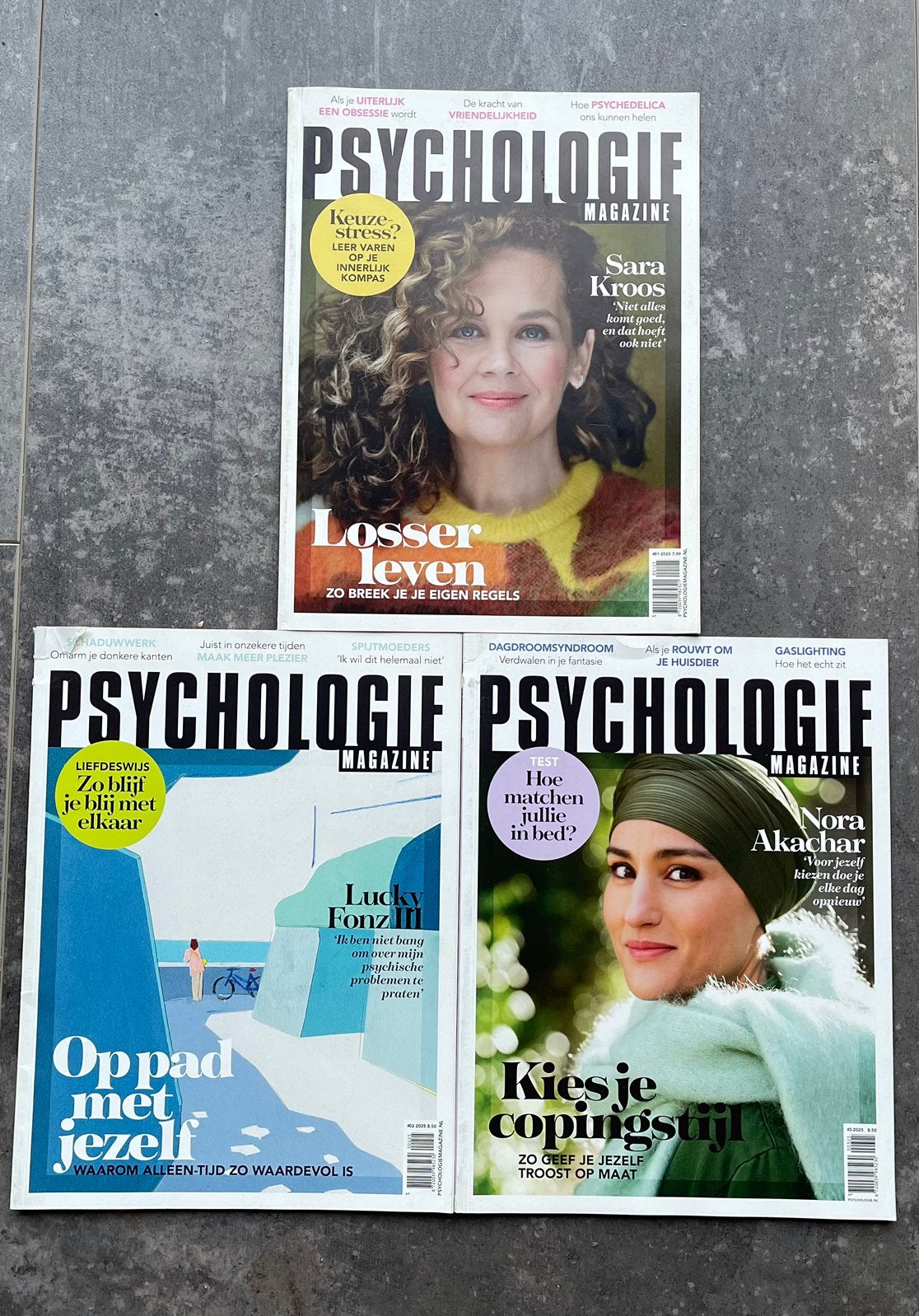 Psychologie magazine nummer 1, 2 en 3 uit 2025, Boeken, Tijdschriften en Kranten, Ophalen of Verzenden, Gelezen