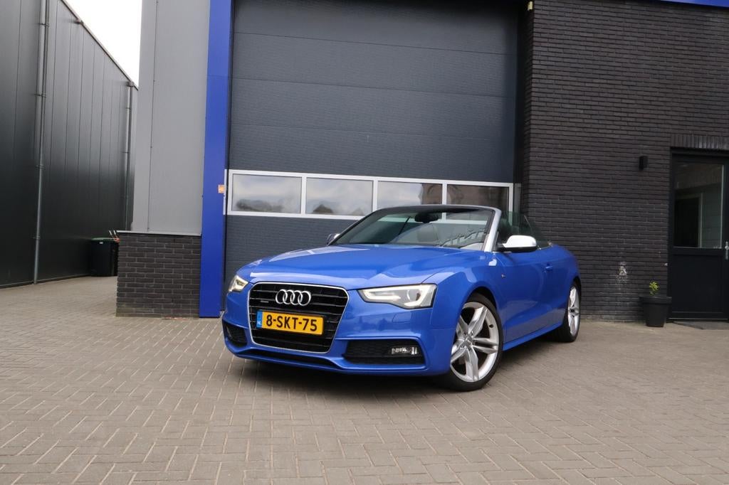 Audi A5 2.0 Tfsi 3x S-line *audi exclusief nogaro blauw*, Auto's, Automaat, 4 cilinders, Bedrijf, Vierwielaandrijving