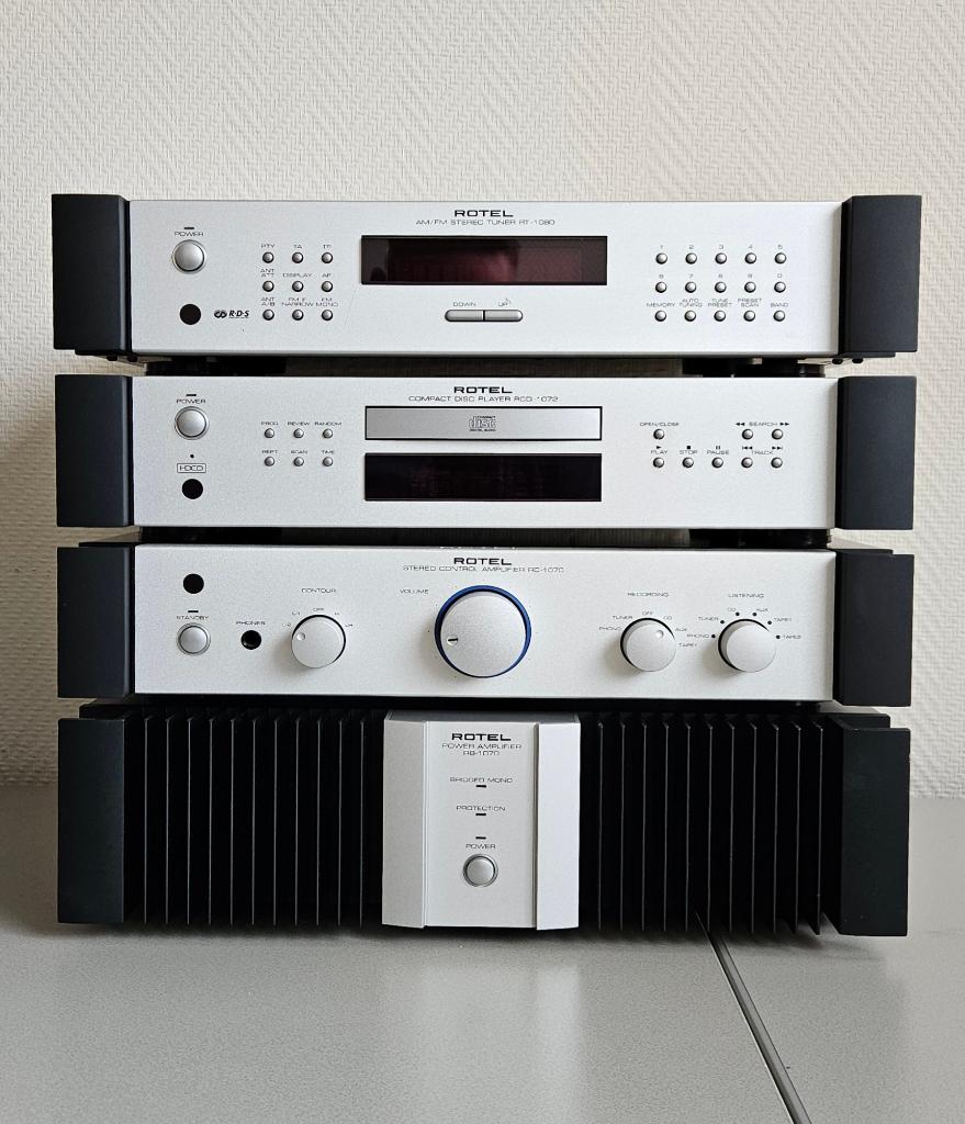 ROTEL RB-1070/RC-1070/RCD-1072/RT-1080, Ophalen, Gebruikt, Overige merken