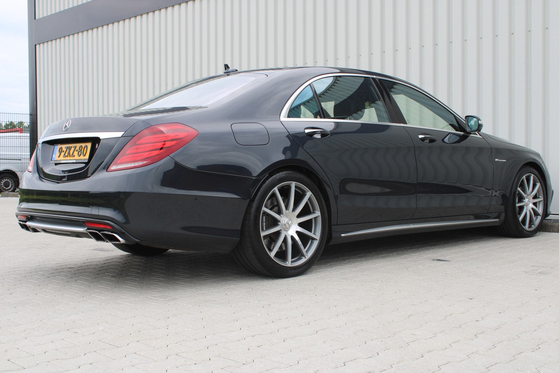 Mercedes-Benz S-Klasse AMG 63 4Matic Lang 585PK V8 | Drivers, Auto's, Mercedes-Benz, 5461 cc, Gebruikt, Blauw, Bedrijf