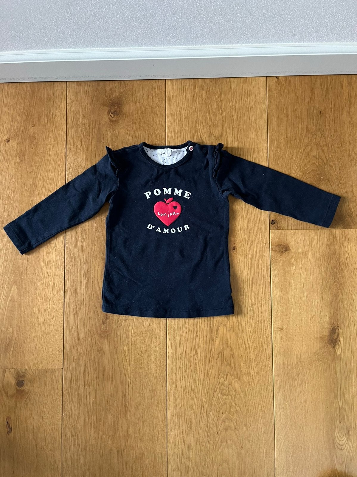 Feetje t-shirt lange mouw blauw, Verzenden, Zo goed als nieuw, Meisje, Shirtje of Longsleeve