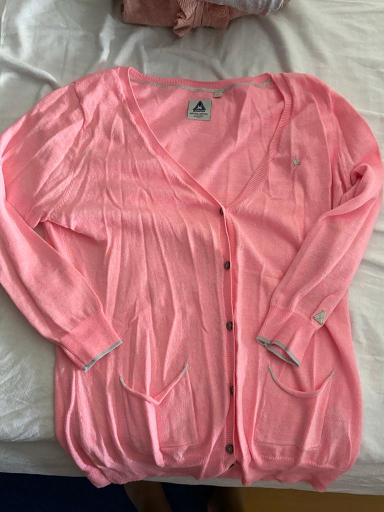 Gaastra Roze Vest Maat XL valt kleiner, Ophalen of Verzenden, Zo goed als nieuw, Maat 46/48 (XL) of groter, Roze