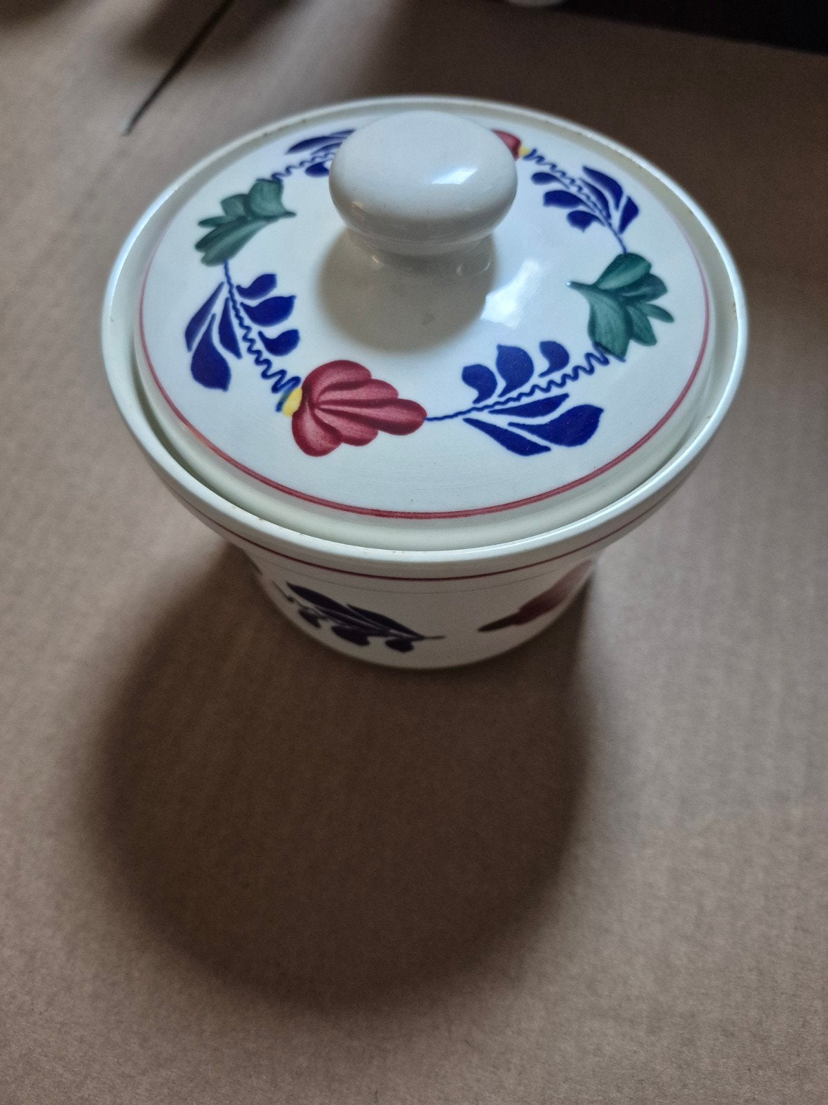 Boerenbont voorraadpot met deksel - 500 ml, Ophalen of Verzenden