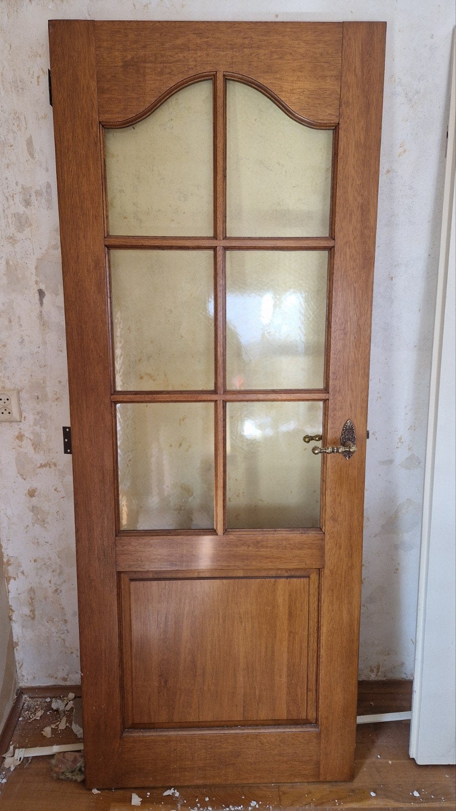 2 hardhouten deuren 78x201 cm, Ophalen
