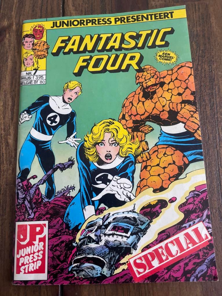 Fantastic Four Juniorpress Presenteert Special Comic, Boeken, Strips | Comics, Zo goed als nieuw, Eén comic, Amerika, Ophalen of Verzenden