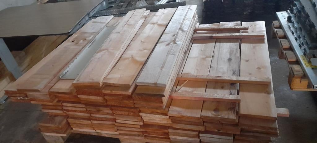 Partijen Planken/ Balken/ Hekwerkjes diversen, Ophalen, Overige houtsoorten, Minder dan 25 mm, Plank