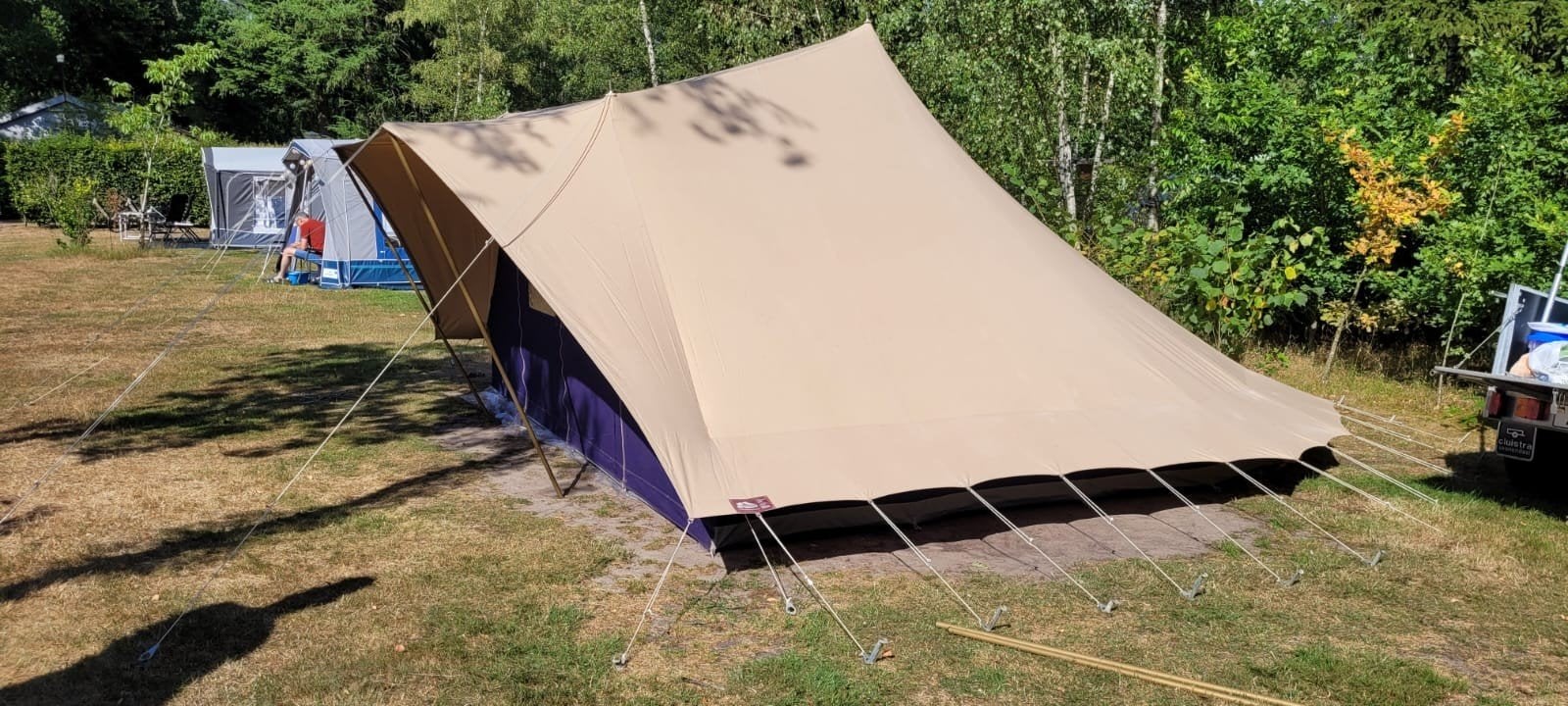 De Waard Albatros, Caravans en Kamperen, Tenten, Ophalen, Gebruikt, Tot en met 4