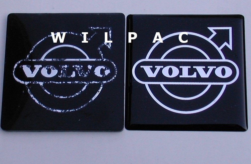 3D sticker. Volvo logo 140 240 grille embleem 60 70 + 78 mm., Auto diversen, Auto-accessoires, Ophalen of Verzenden, Nieuw
