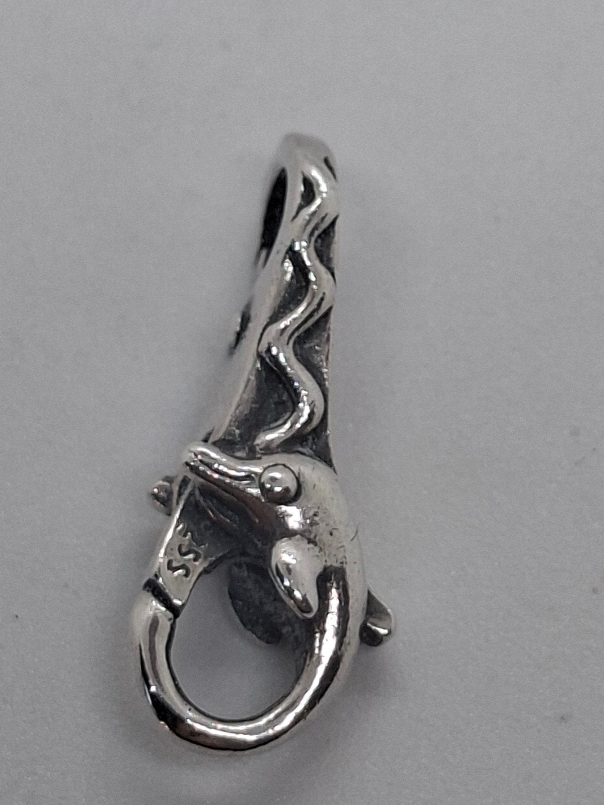 Zilveren Trollbeads Slotje Dolfijn LAA 925, 1 bedel, Ophalen of Verzenden, Zilver, Trollbeads