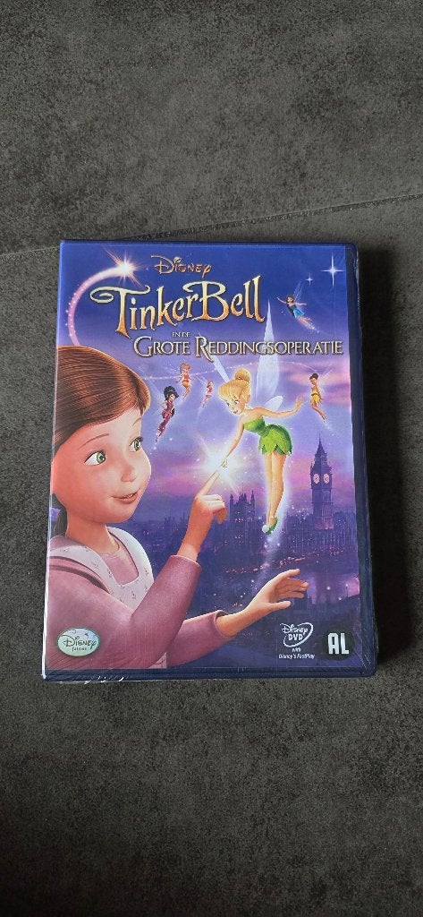 Tinkerbell en de grote reddingsoperatie disney dvd nieuw, Alle leeftijden, Ophalen of Verzenden, Nieuw in verpakking, Overige soorten