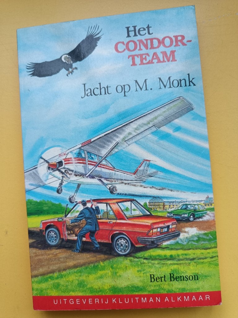Bert Benson – Het Condorteam – De jacht op M. Monk, Ophalen of Verzenden, Zo goed als nieuw, Bert Benson, Fictie