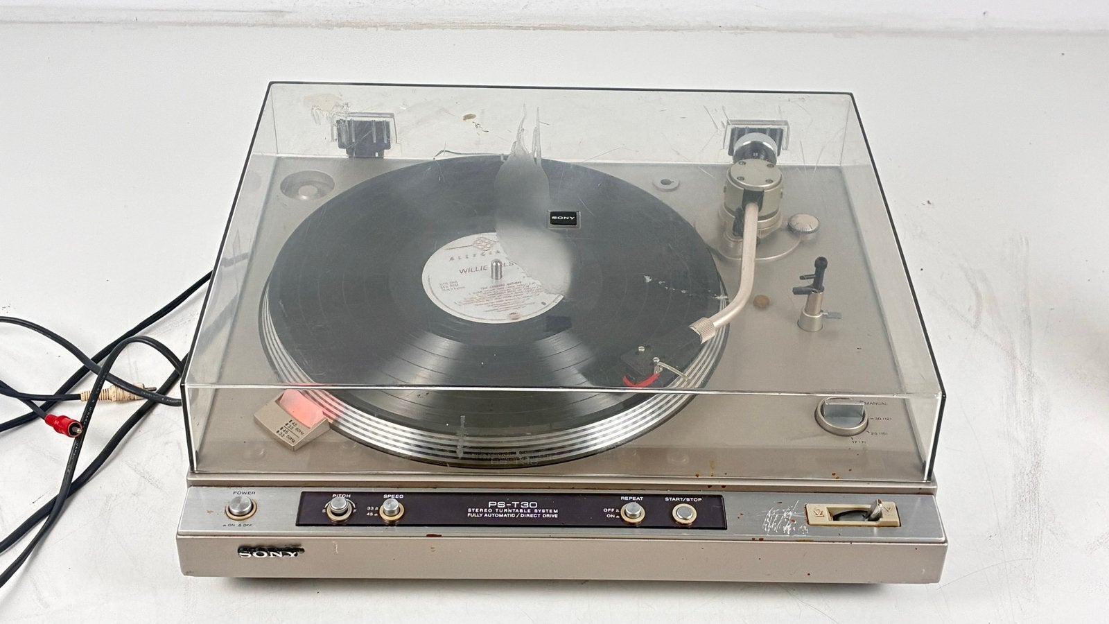 Sony PS-T30 Platenspeler - Werkend, Ophalen of Verzenden, Gebruikt, Platenspeler, Sony