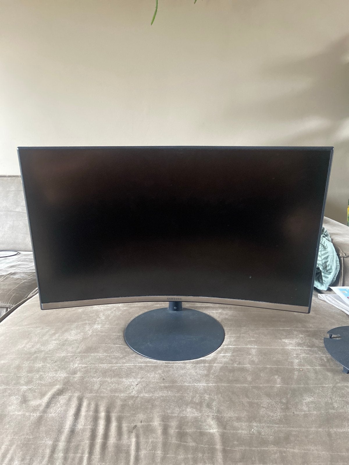 Samsung Curved Monitor - Zo goed als nieuw, Ophalen, HDMI, Curved, Full HD