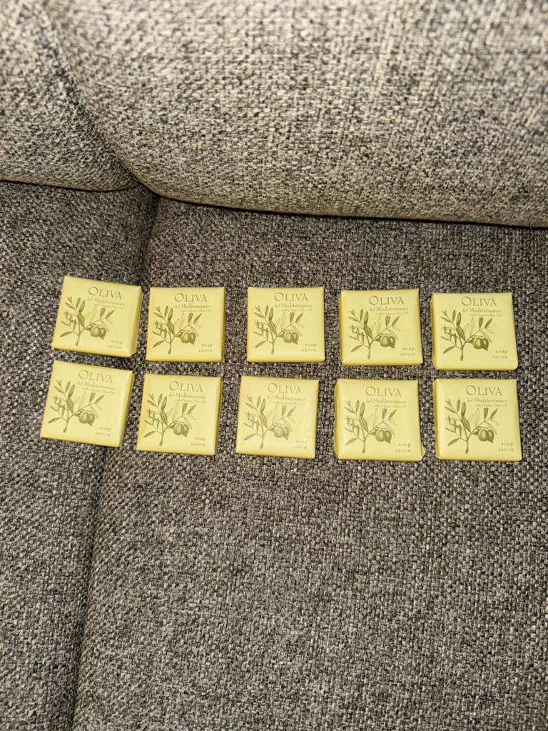 10x Oliva Zeepjes - Olijfolie Zeep, Ophalen of Verzenden, Nieuw, Bad & Douche
