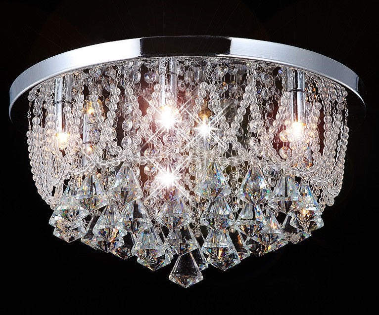 Kroonluchter kristallen Plafondlamp Hanglamp 2018-1002235804, Ophalen of Verzenden, Nieuw, Glas