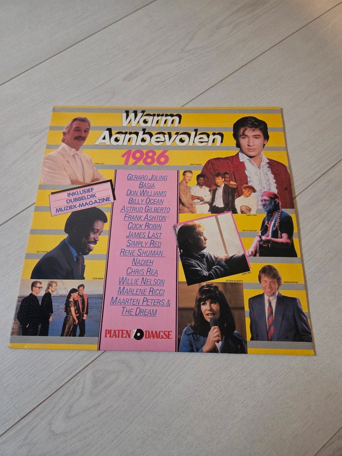 Warm Aanbevolen 1986 LP - Diverse Artiesten, Gebruikt, 1980 - 1989, Ophalen of Verzenden, Complilatie