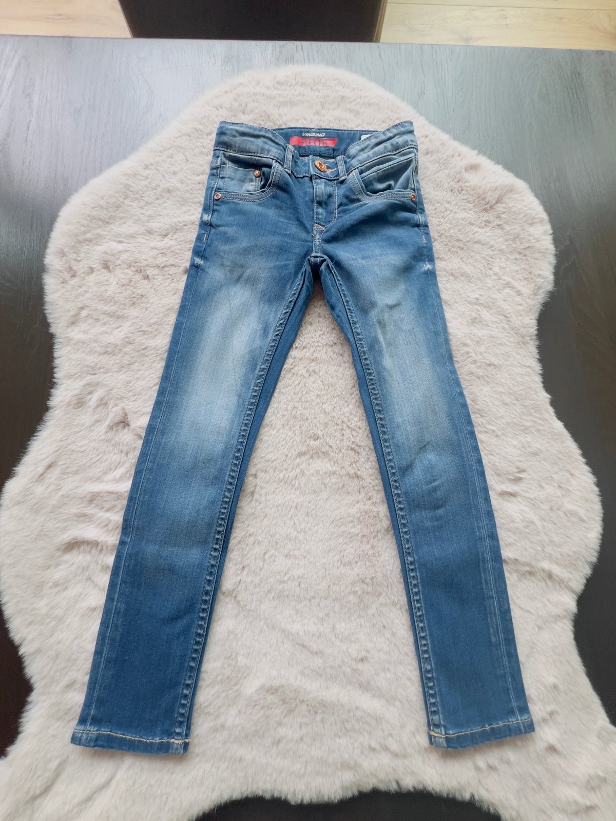 Vingino Flex Fit Jeans - Maat 110, Ophalen of Verzenden, Zo goed als nieuw, Meisje, Broek