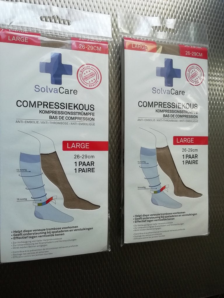 2 paar nieuwe Compressiekousen, Diversen, Ophalen of Verzenden, Nieuw