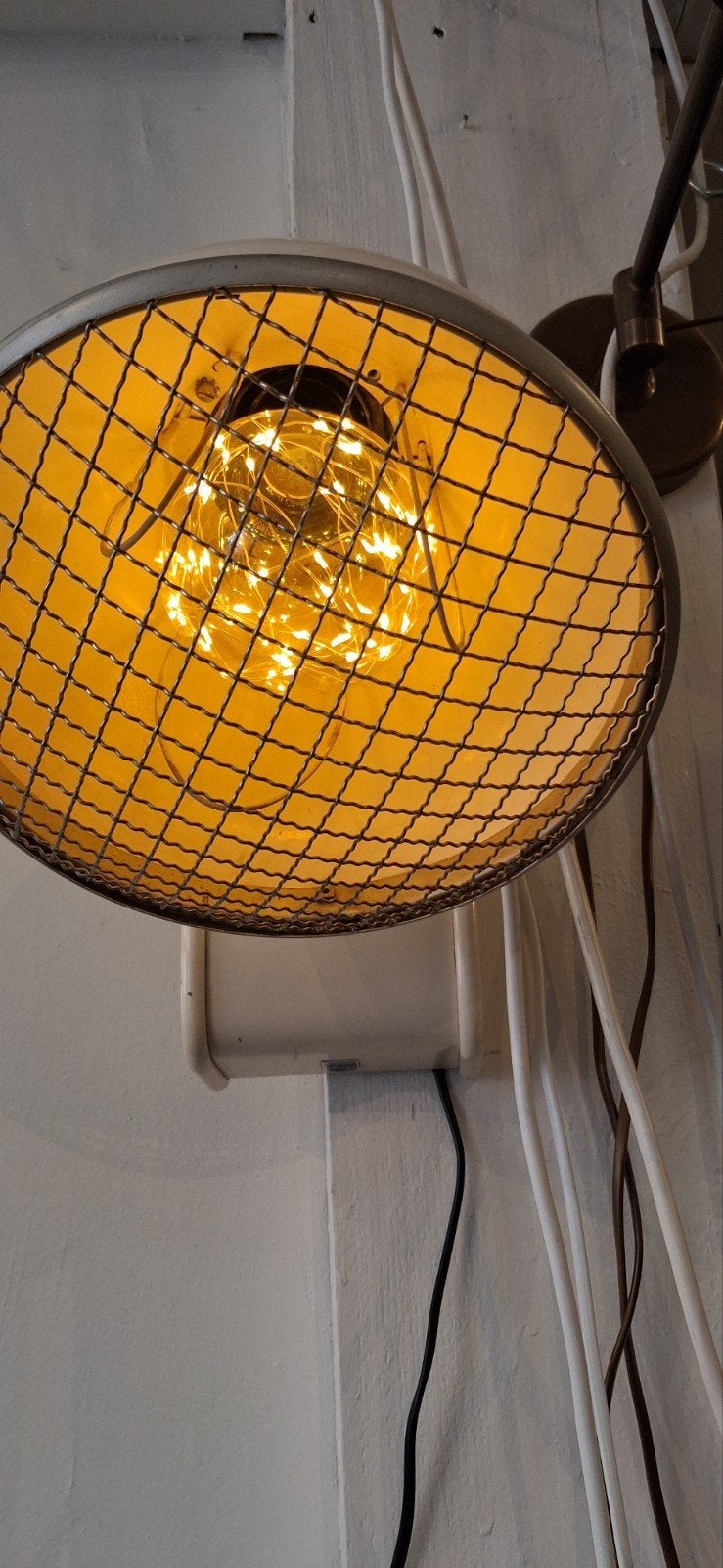 Vintage Philips Industriële Wandlamp / Medische Lamp, Ophalen of Verzenden