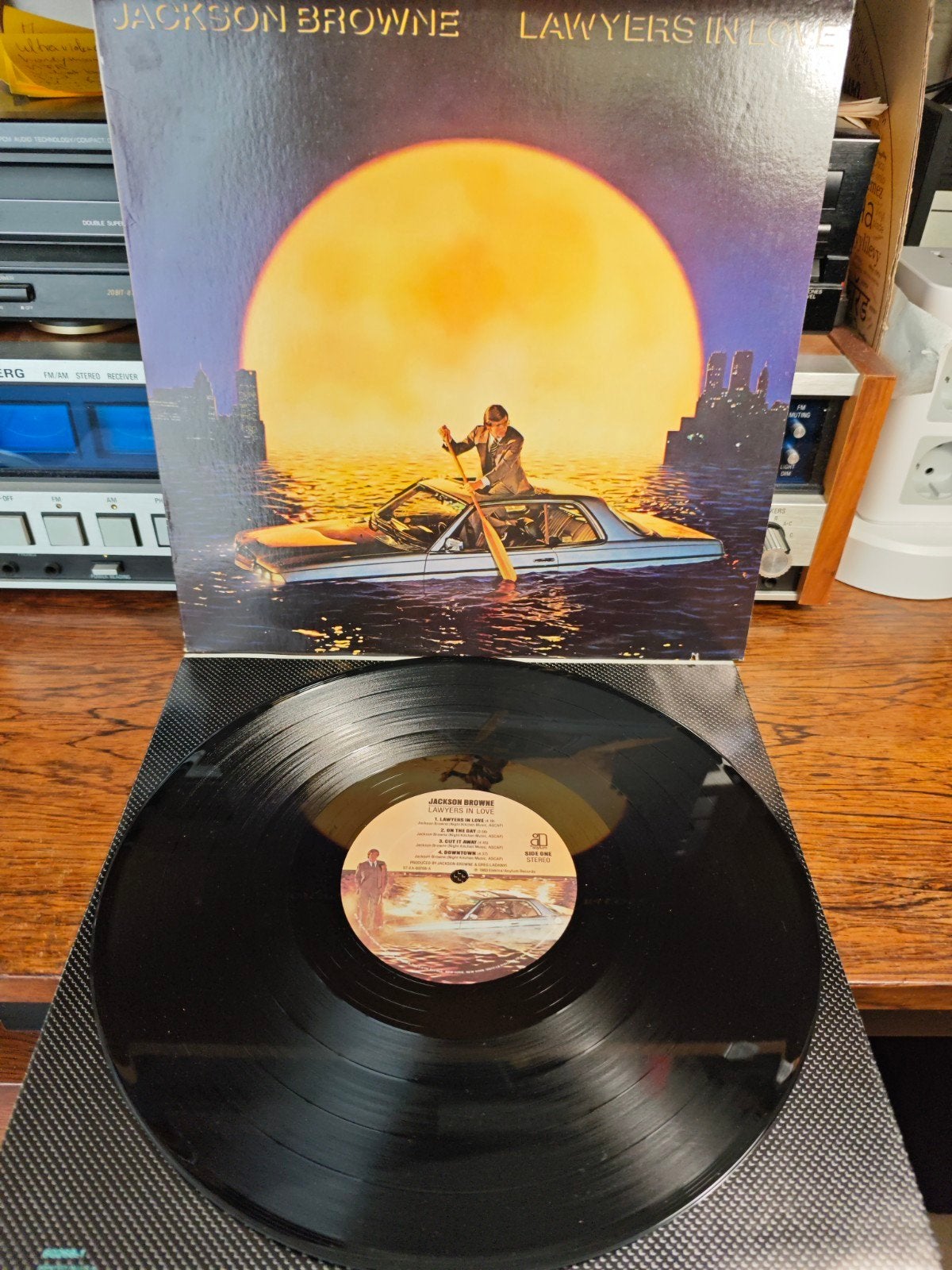 Jackson Browne - Lawyers In Love (LP, 1983), Cd's en Dvd's, Vinyl | Rock, Ophalen of Verzenden, 1980 - 1989, Gebruikt, 12 inch