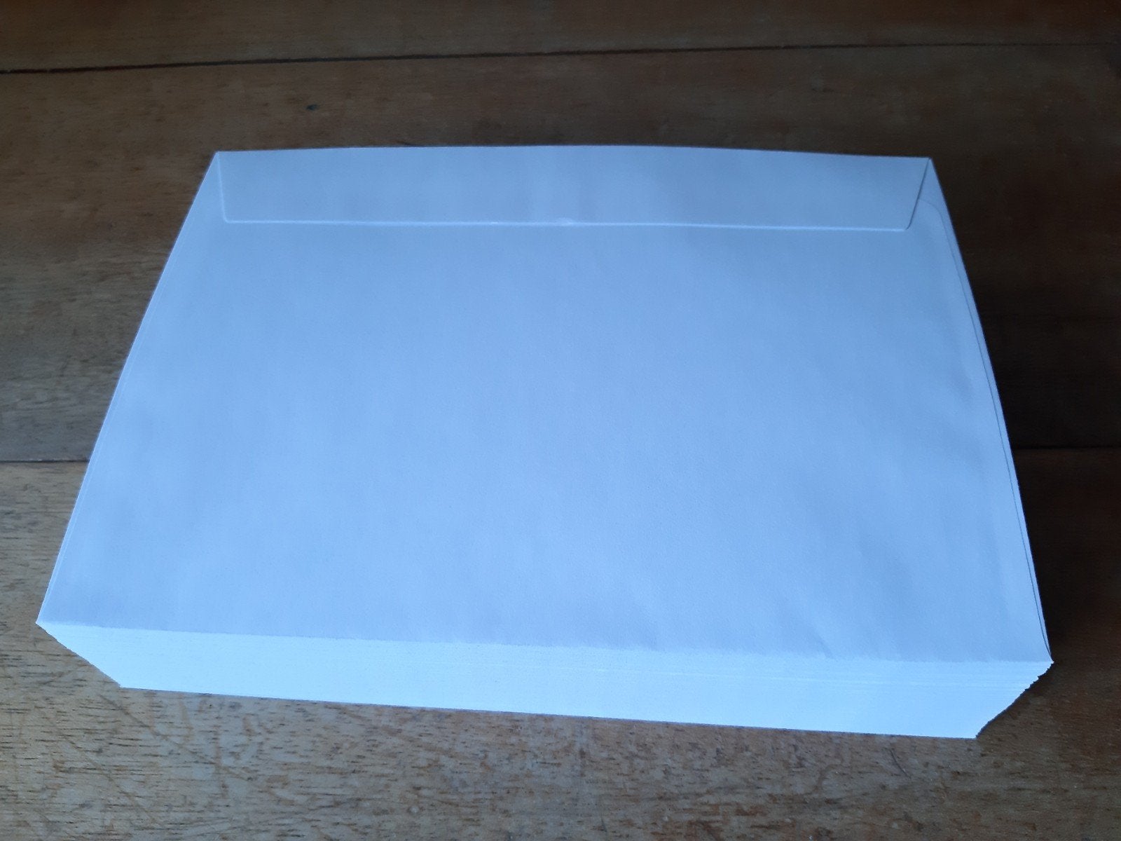 300x envelop wit rechthoek 229x162 mm zonder venster, Diversen, Ophalen of Verzenden, Nieuw