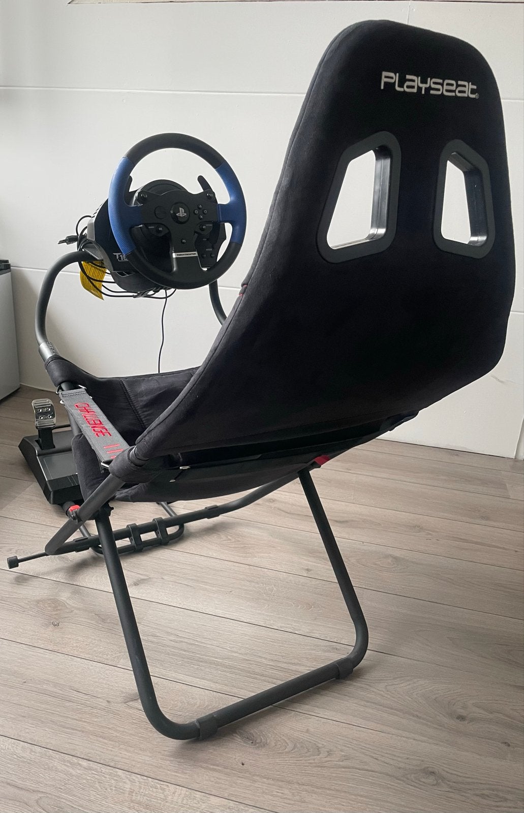 Playseat Challenge met Thrustmaster T150 stuur en pedalen, Ophalen, Overige merken, Zo goed als nieuw