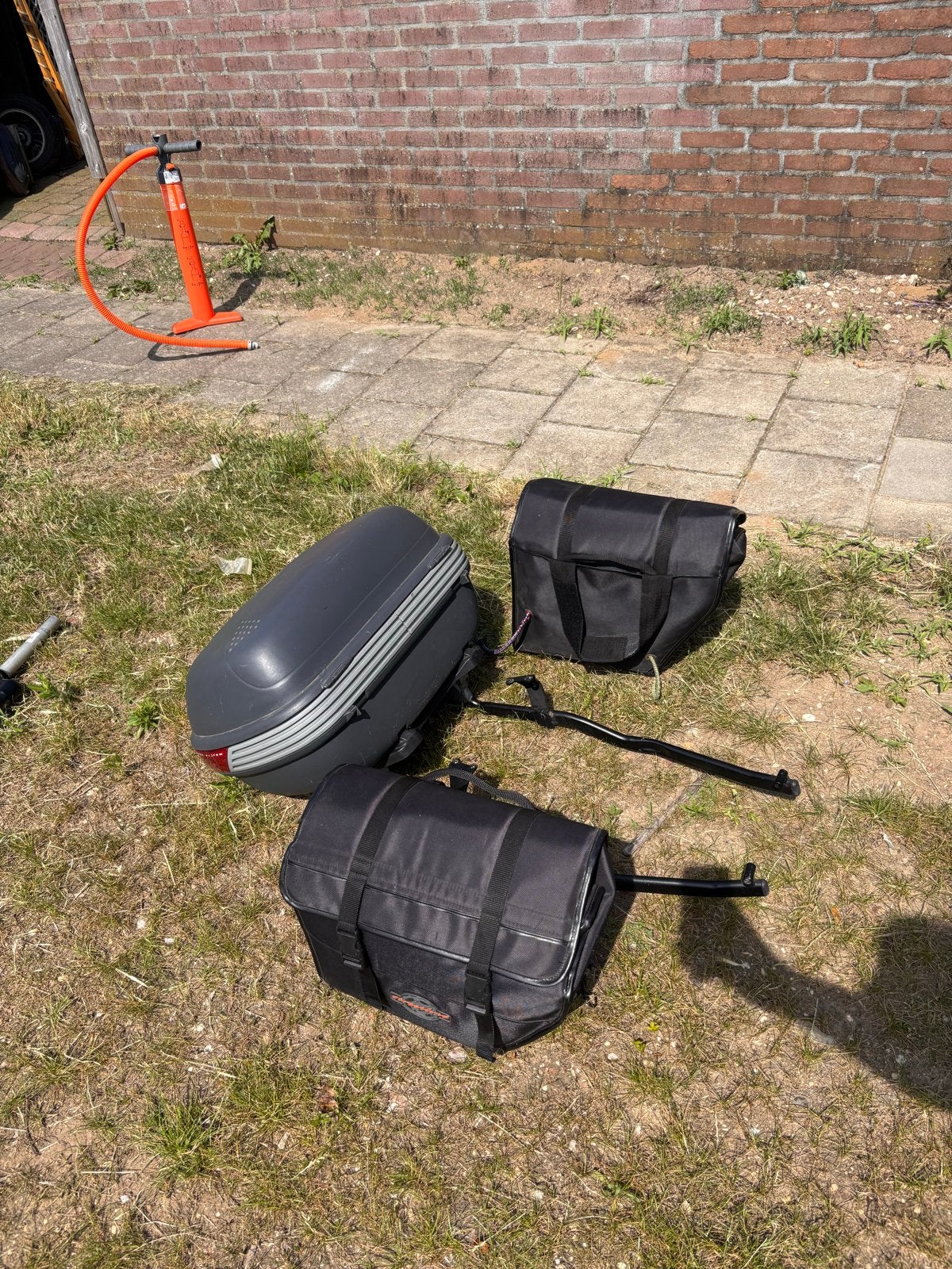 Kofferset Honda CBR600F - Zeer net en compleet, Motoren, Accessoires | Koffers en Tassen, Ophalen, Zo goed als nieuw
