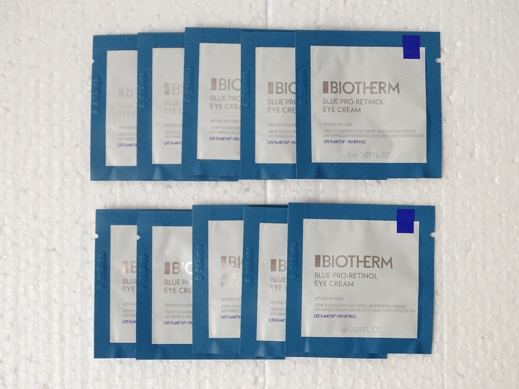 Biotherm Blue Pro-Retinol Eye Cream (20 proefjes), Ophalen of Verzenden, Nieuw, Ogen, Verzorging