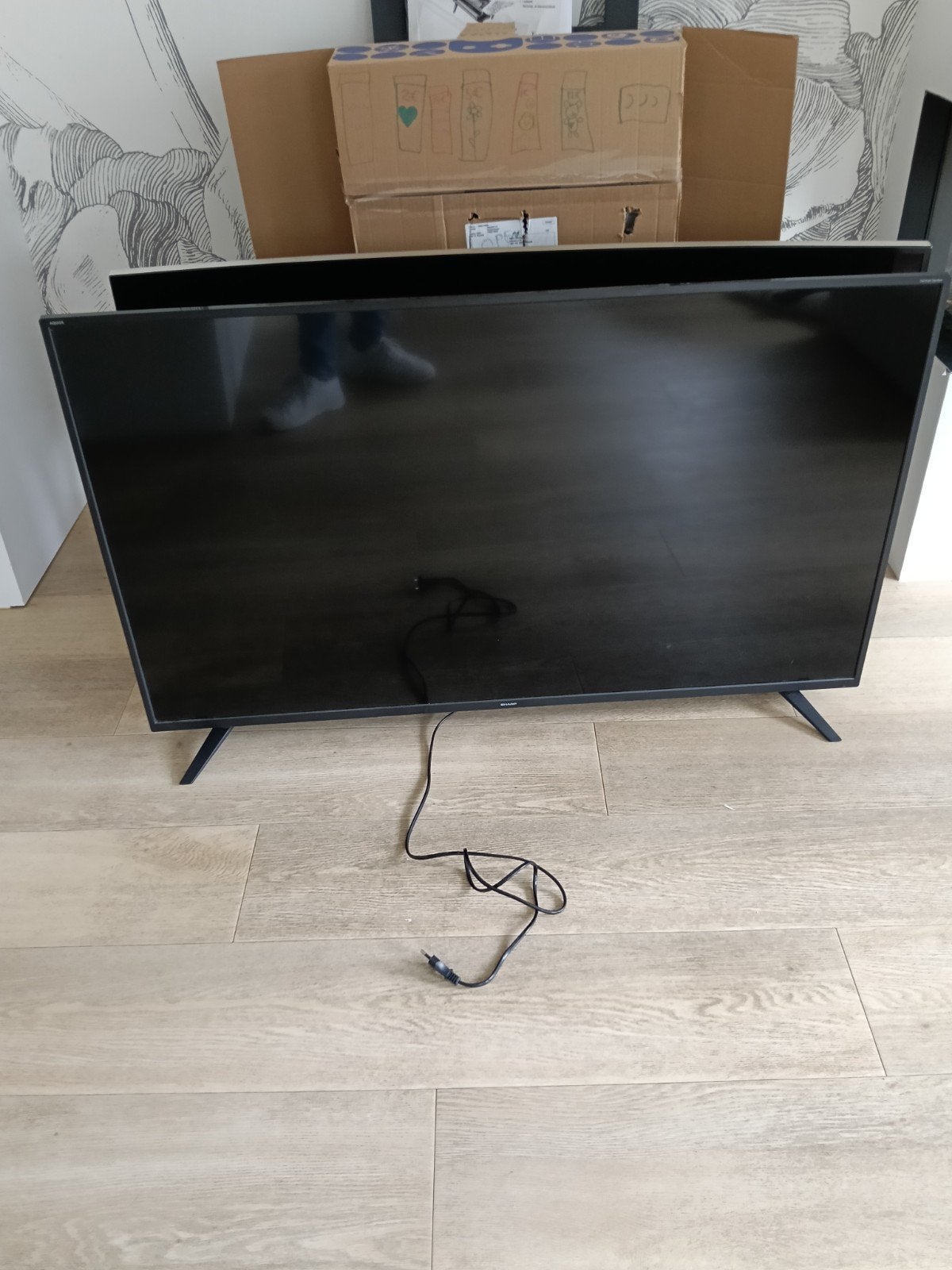 Sharp Aquos Smart TV - 100 cm - Zo goed als nieuw, Ophalen, LED, 50 Hz, Zo goed als nieuw
