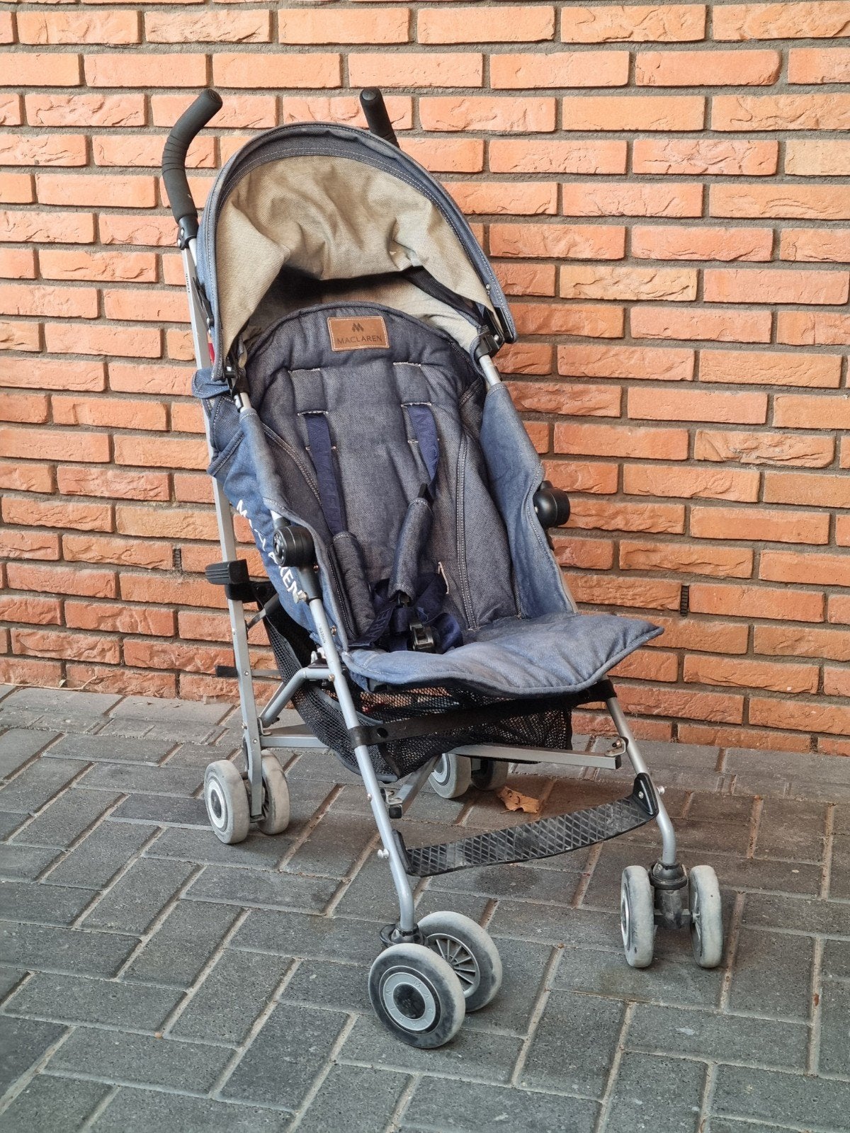 Maclaren Quest buggy - Blauw, Ophalen, Gebruikt, Maclaren, Verstelbare rugleuning