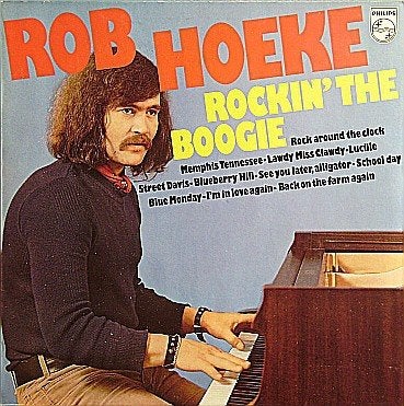 LP Rob Hoeke ‎– Rockin' The Boogie  1973, Ophalen of Verzenden, Blues, LP