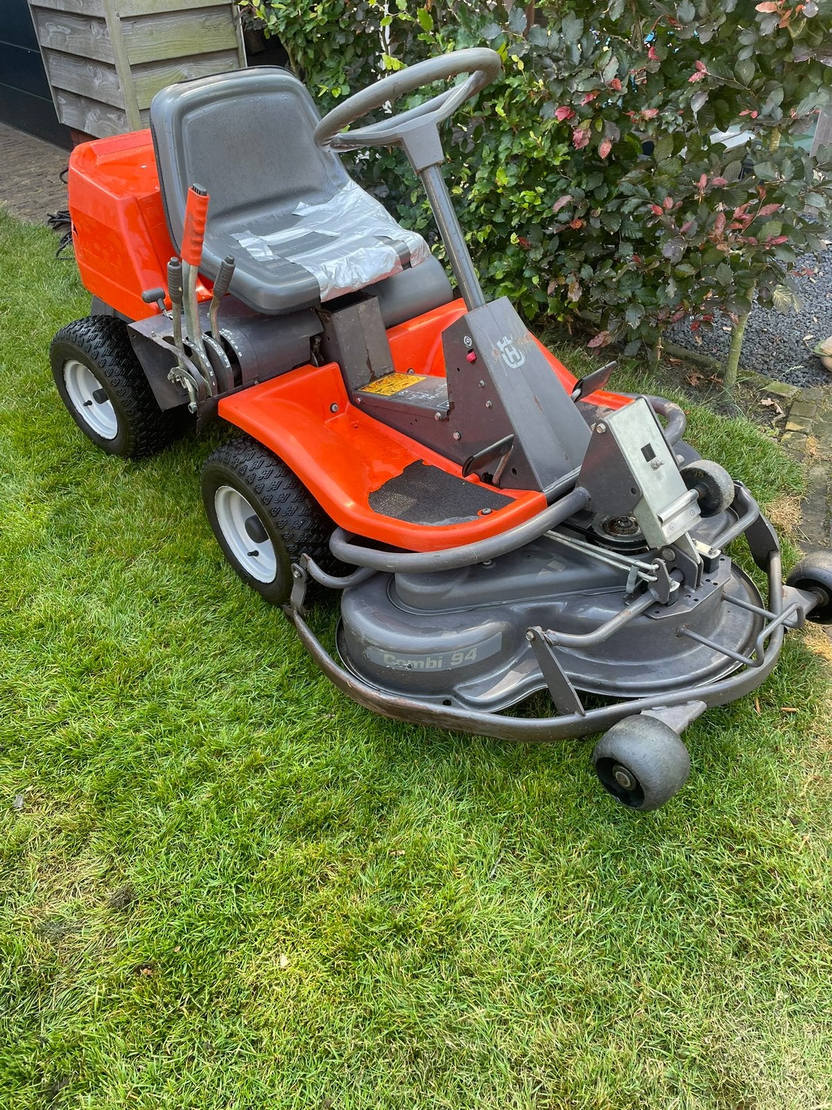 Husqvarna rider mulch, Ophalen, Gebruikt