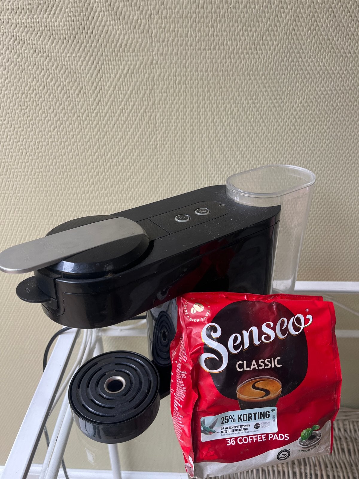 Philips Senseo HD7866 Koffiepadapparaat - Zwart, Gebruikt, Koffiemachine, Ophalen of Verzenden, 2 tot 4 kopjes