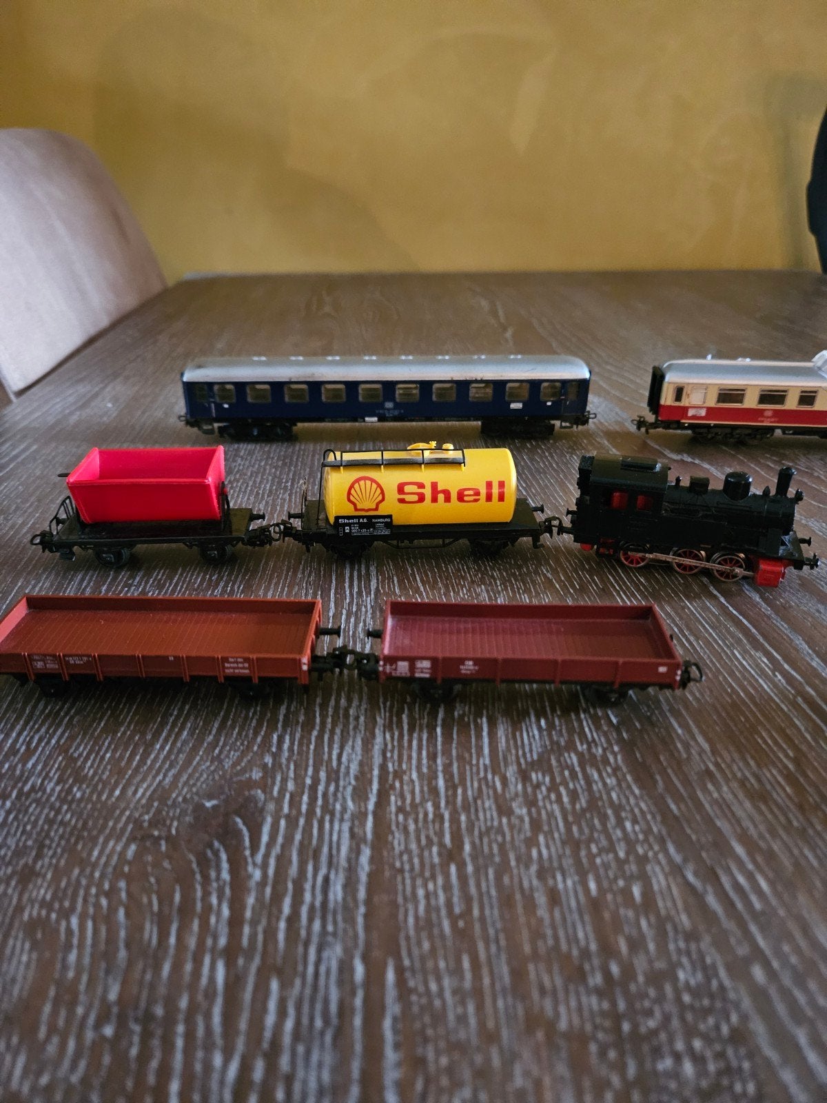 Marklin treinen set, Wisselstroom, Gebruikt, Rails, Ophalen of Verzenden