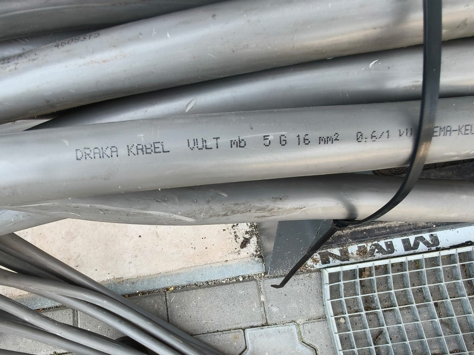 Kabel 5 G 16 mm²  25meter, Ophalen, Kabel of Snoer
