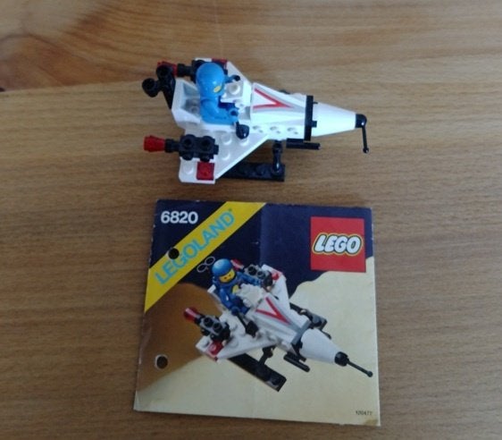 Lego 6820 Starfire I  Classic Space 1986, Gebruikt, Lego, Compleet, Ophalen of Verzenden